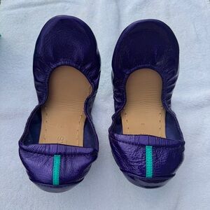 NIB Tieks Purple Diamond Ballet Flats size 8. Box and topper included.